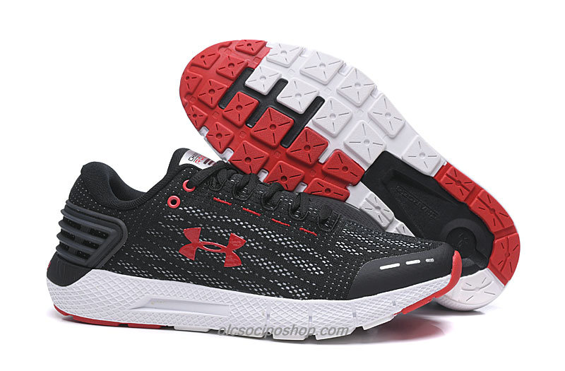 Férfi Under Armour Charged Rogue Fekete/Piros/Fehér Cipők