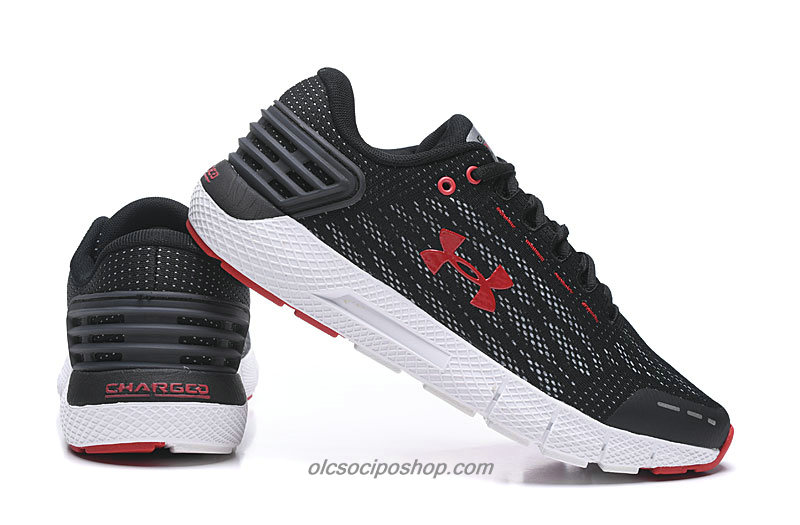 Férfi Under Armour Charged Rogue Fekete/Piros/Fehér Cipők