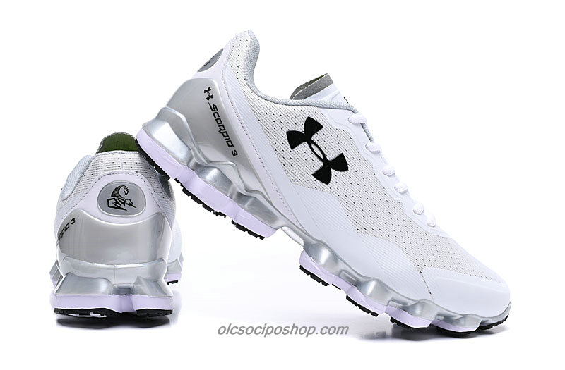 Férfi Under Armour Scorpio 3 Fehér/Fekete Cipők
