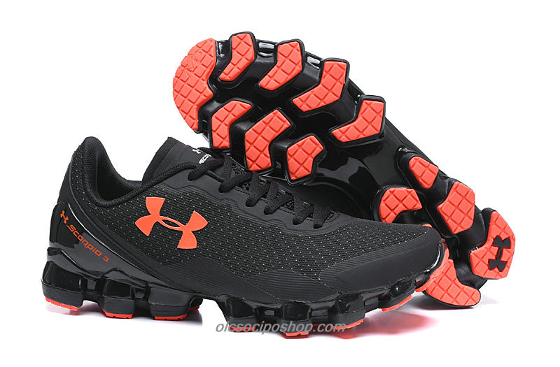 Férfi Under Armour Scorpio 3 Fekete/Narancs Cipők