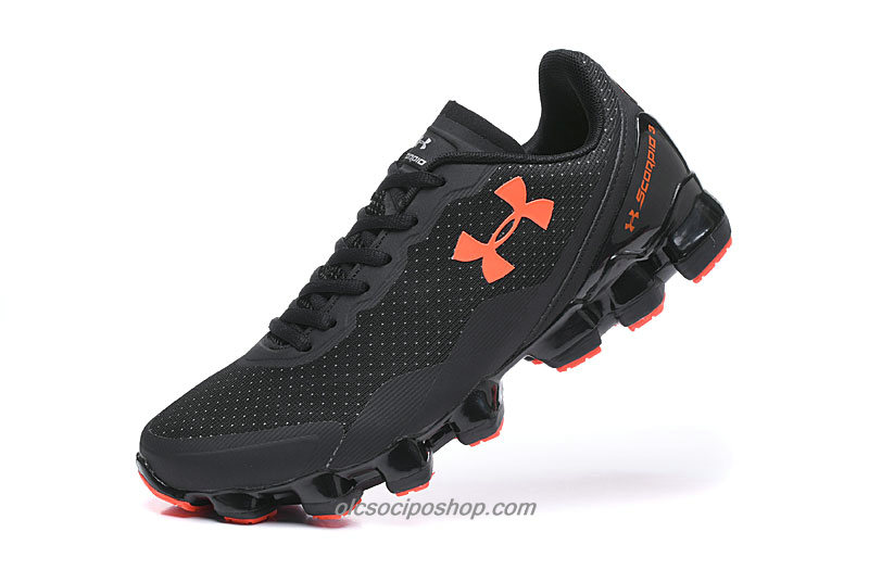 Férfi Under Armour Scorpio 3 Fekete/Narancs Cipők