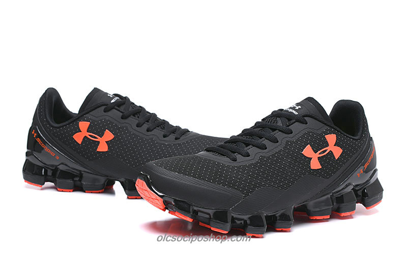 Férfi Under Armour Scorpio 3 Fekete/Narancs Cipők