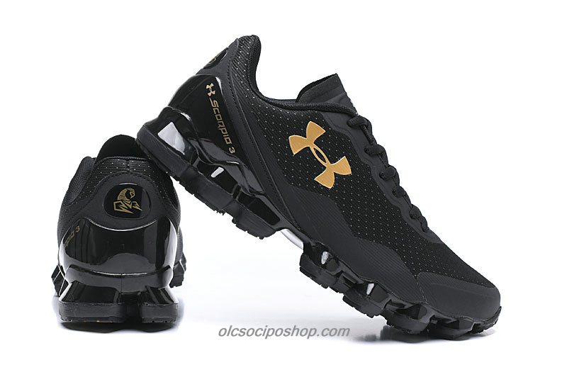 Férfi Under Armour Scorpio 3 Fekete/Arany Cipők