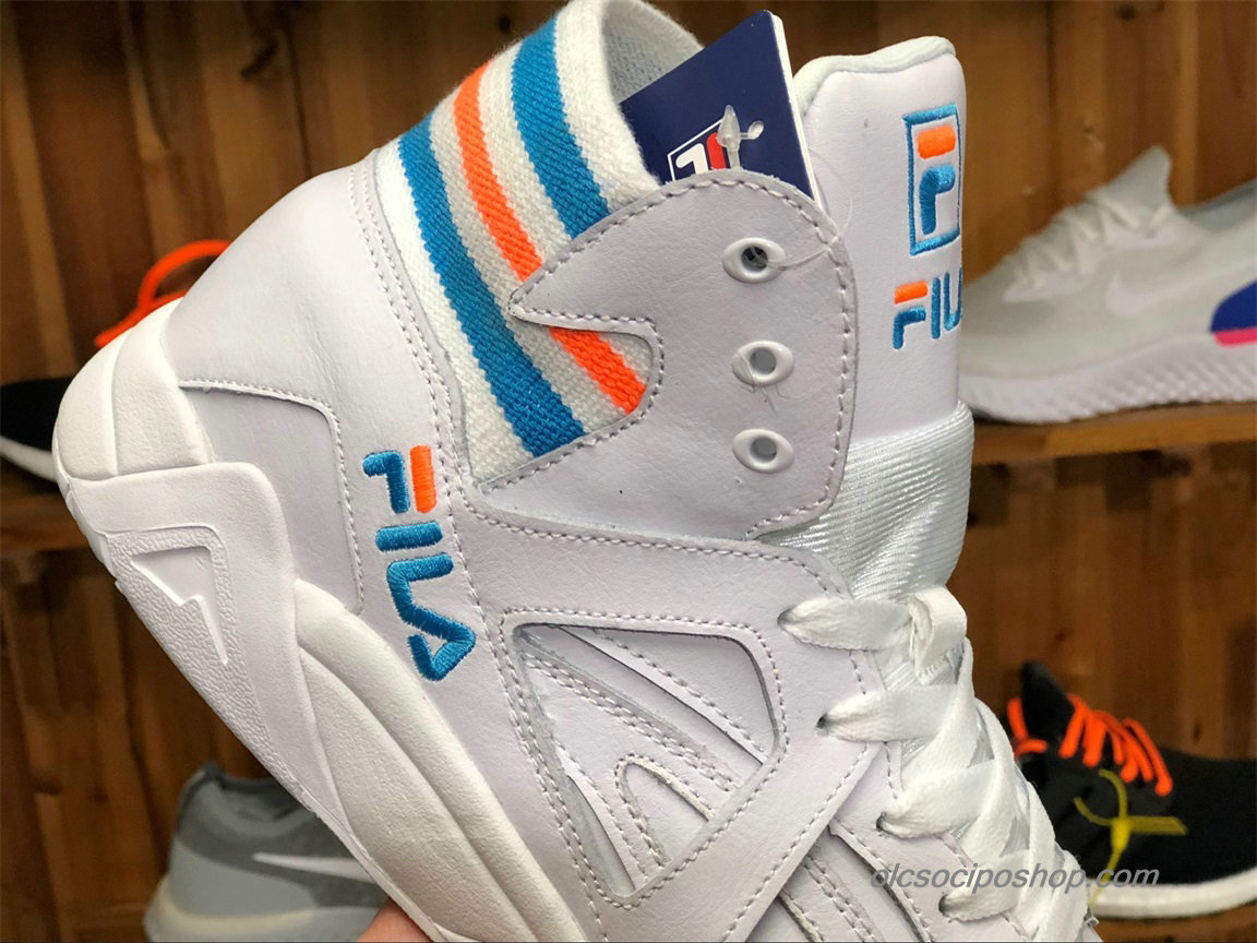 Fila Cage Leather Fehér/Kék/Narancs Cipők