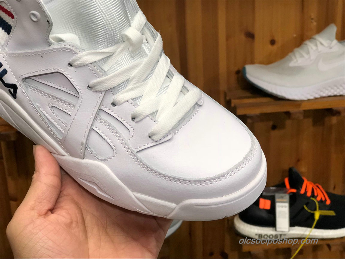 Fila Cage Leather Fehér/Fekete/Piros Cipők