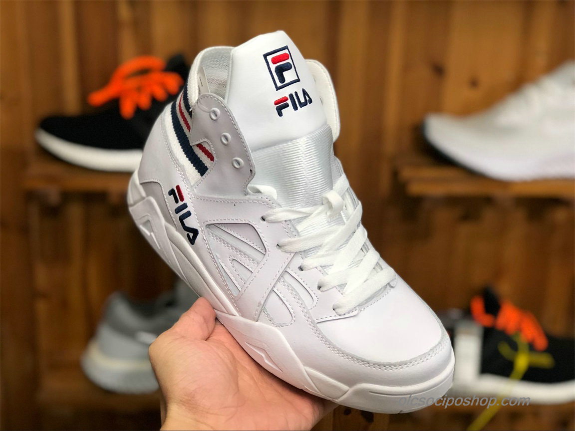 Fila Cage Leather Fehér/Fekete/Piros Cipők