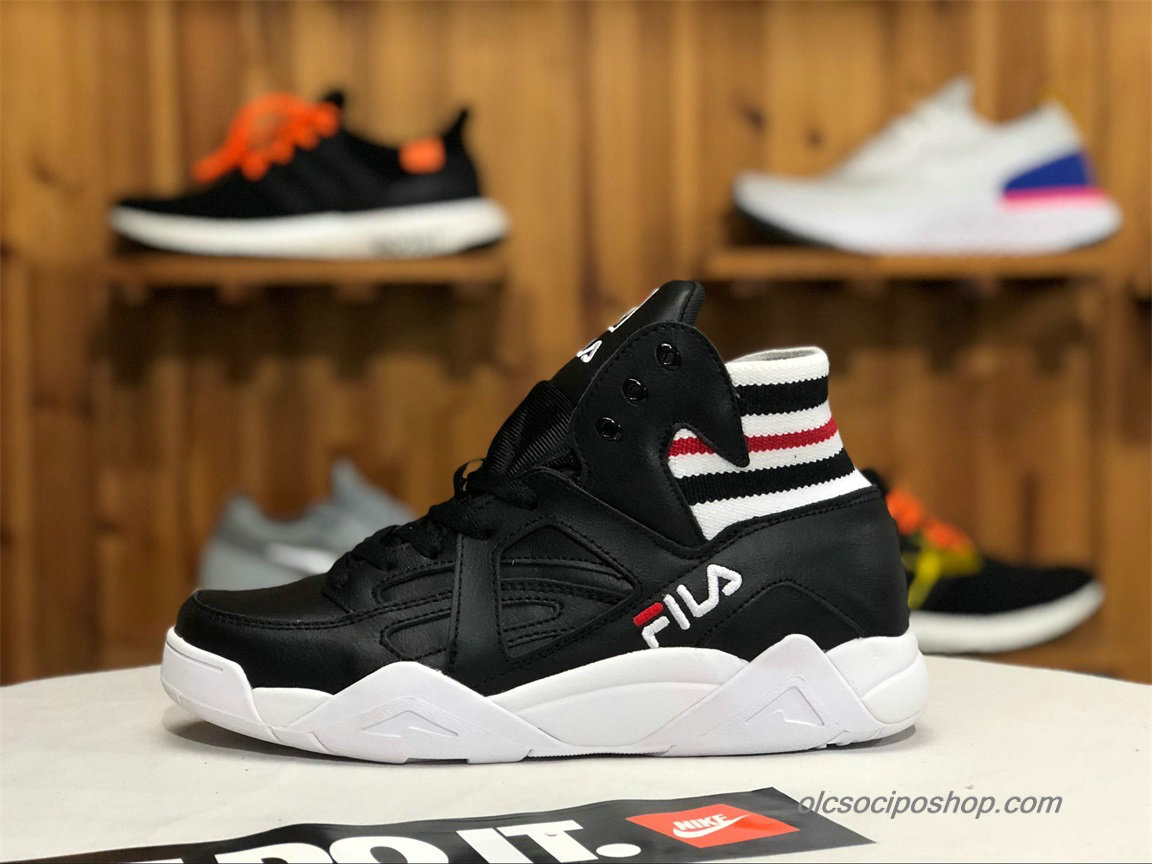 Fila Cage Leather Fekete/Fehér/Piros Cipők