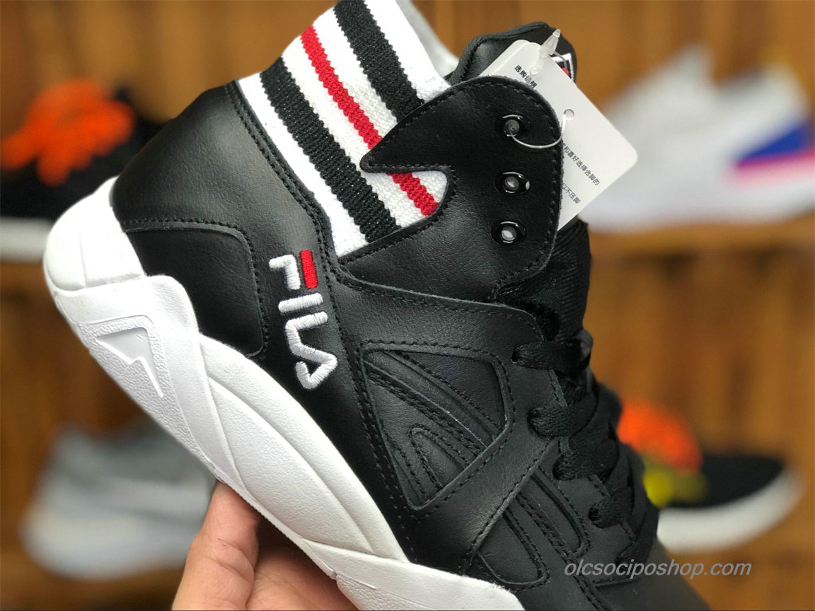 Fila Cage Leather Fekete/Fehér/Piros Cipők