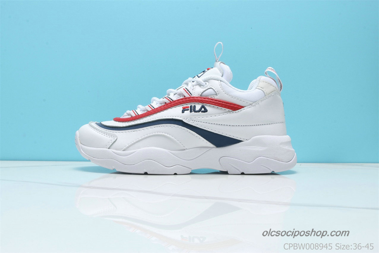 Fila Ray Fehér/Piros/Sötétkék Cipők