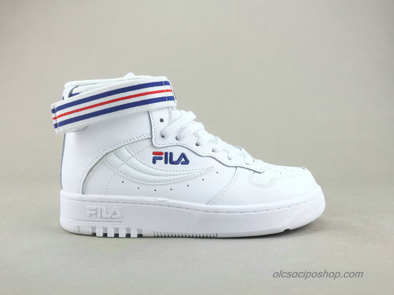 Fila FX-100 High Top Fehér/Piros/Kék Cipők