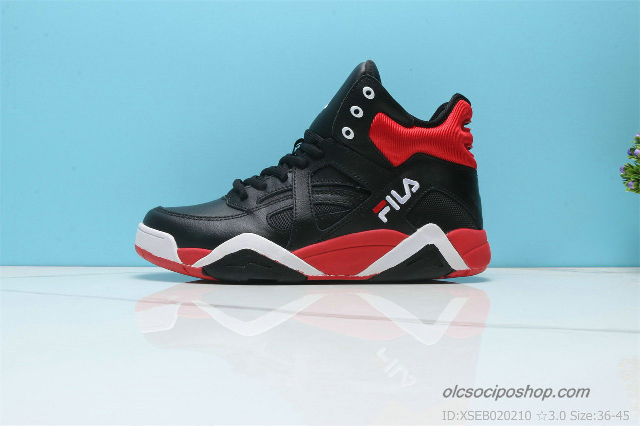 Fila Cage Leather Fekete/Piros/Fehér Cipők