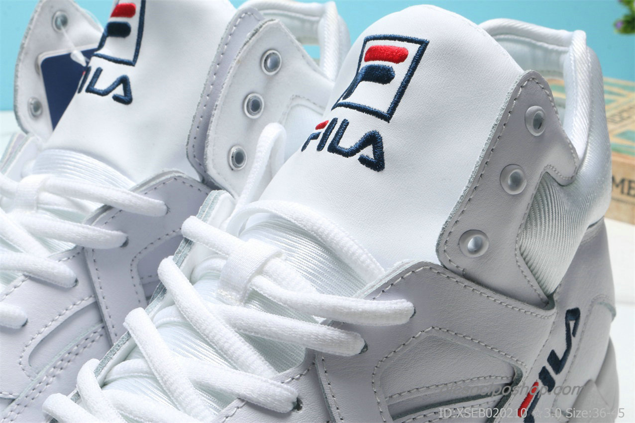 Fila Cage Leather Fehér Cipők