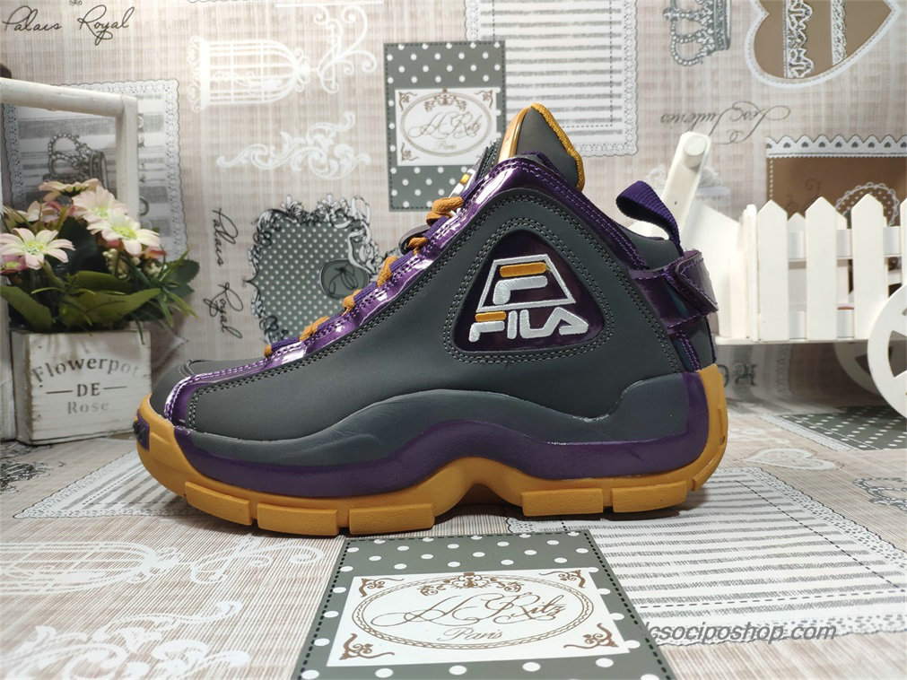 Férfi Fila 96 X Snipes High Top Fekete/Lila/Barna Cipők