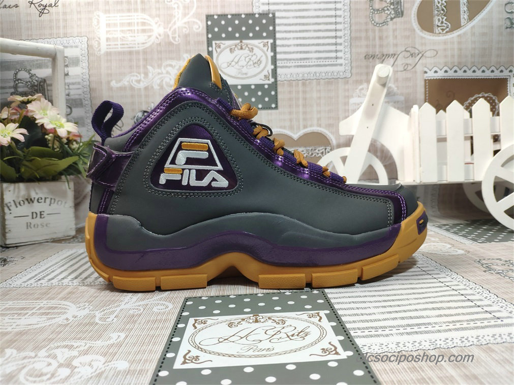 Férfi Fila 96 X Snipes High Top Fekete/Lila/Barna Cipők