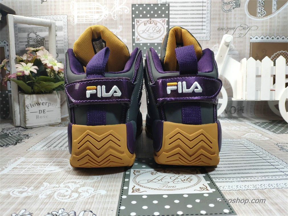 Férfi Fila 96 X Snipes High Top Fekete/Lila/Barna Cipők