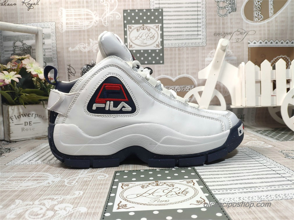 Férfi Fila 96 X Snipes High Top Fehér/Piros/Fekete Cipők