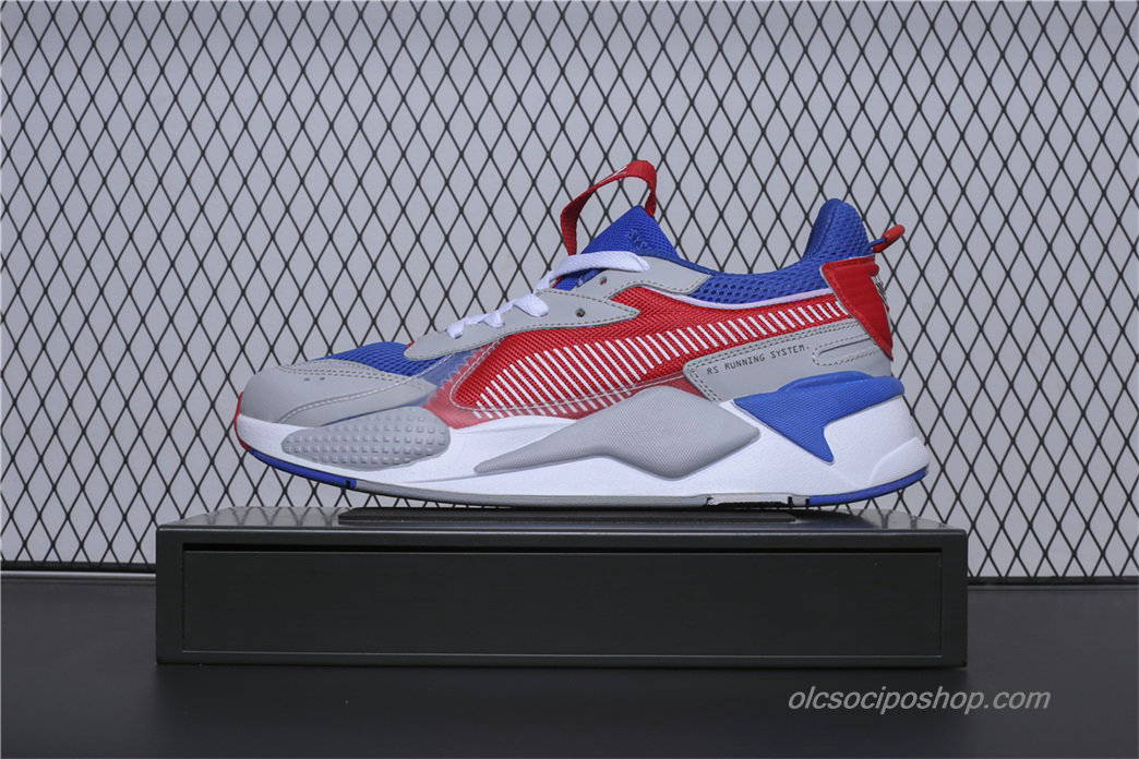 Hasbro x Puma RS-X Transformers Szürke/Kék/Piros Cipők (369569-04)