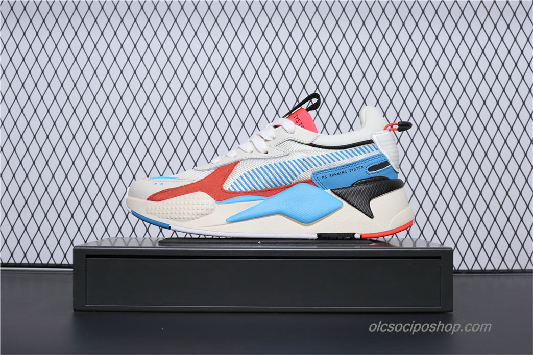 Hasbro x Puma RS-X Transformers Piszkosfehér/Piros/Kék Cipők (369579-01)