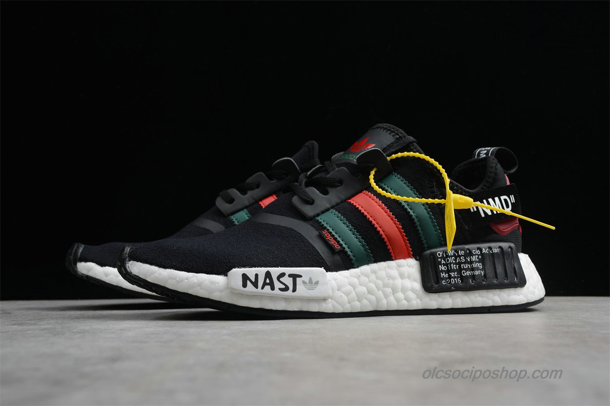 Adiós desmayarse Bocadillo Olcsón NAST Off-White x Adidas NMD Fekete/Zöld/Piros/Fehér Cipők (DA8861) -  Olcsociposhop.com