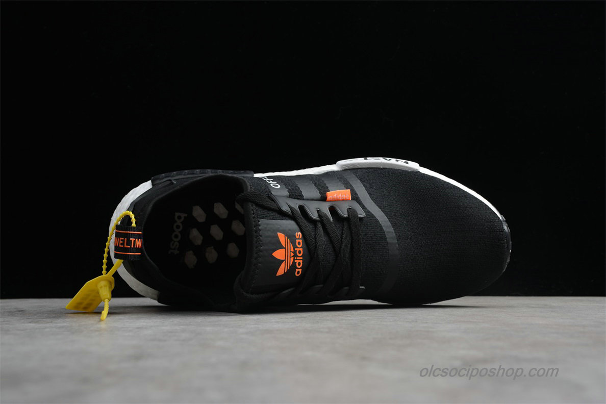 NAST Off-White x Adidas NMD Fekete/Fehér Cipők (DA8865)