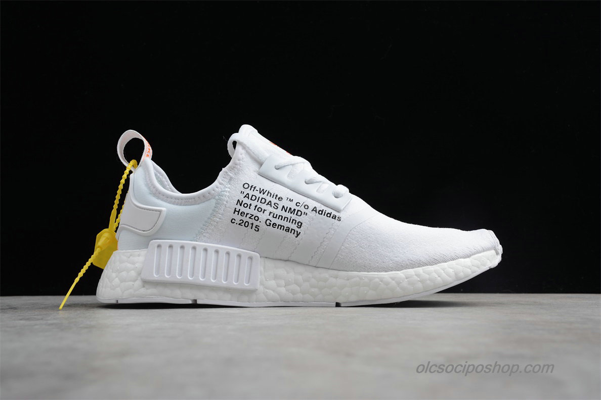 NAST Off-White x Adidas NMD Fehér/Fekete Cipők (DA8866)