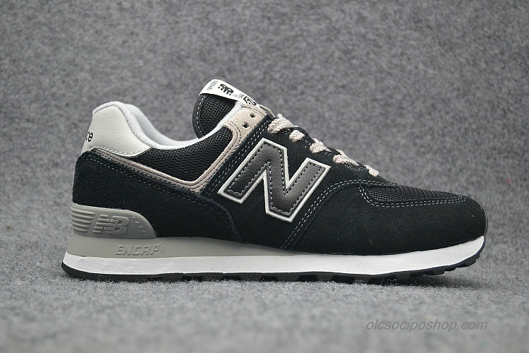 New Balance 574 Fekete/Hamu Szürke Cipők (ML574EGK)