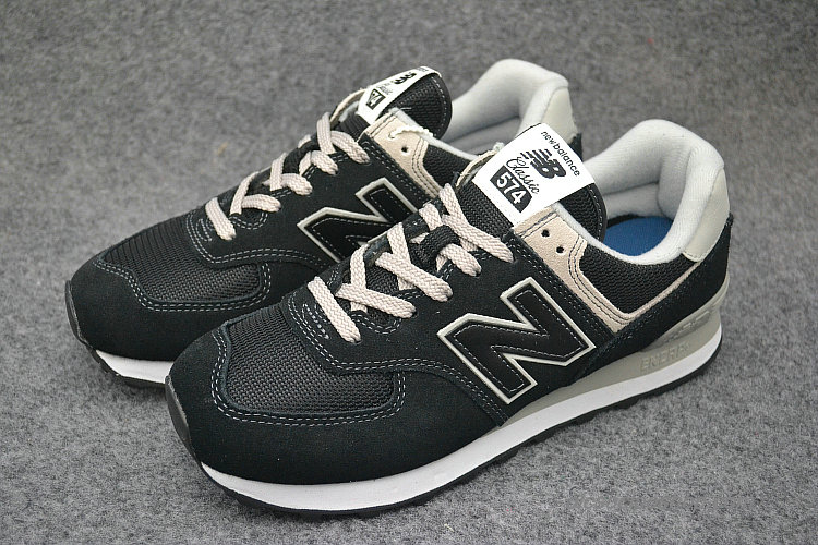 New Balance 574 Fekete/Hamu Szürke Cipők (ML574EGK)