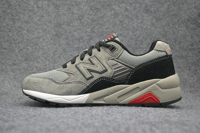 New Balance 580 Szürke/Fekete/Piros Cipők (MRT580GK)