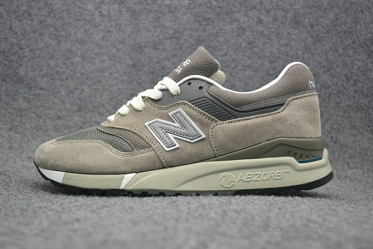 New Balance 997.5 Szürke/Ezüst/Olajbogyó Cipők (M9975GR)