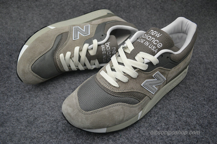 New Balance 997.5 Szürke/Ezüst/Olajbogyó Cipők (M9975GR)