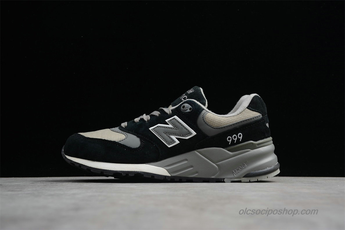 Férfi New Balance 999 Fekete/Szürke/Khaki Cipők (ML999BK)