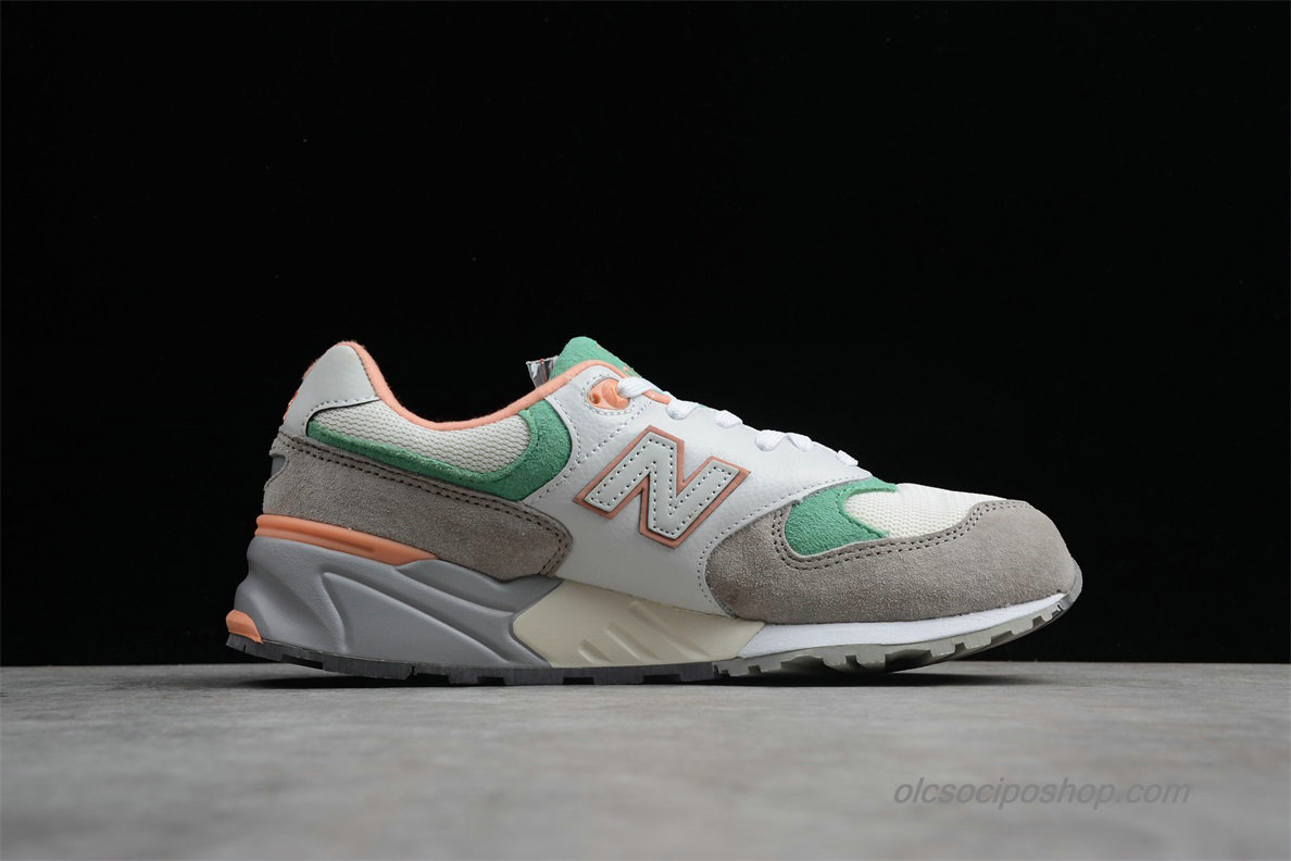 Férfi New Balance 999 Szürke/Fehér/Zöld/Rózsaszín Cipők (ML999CCW)