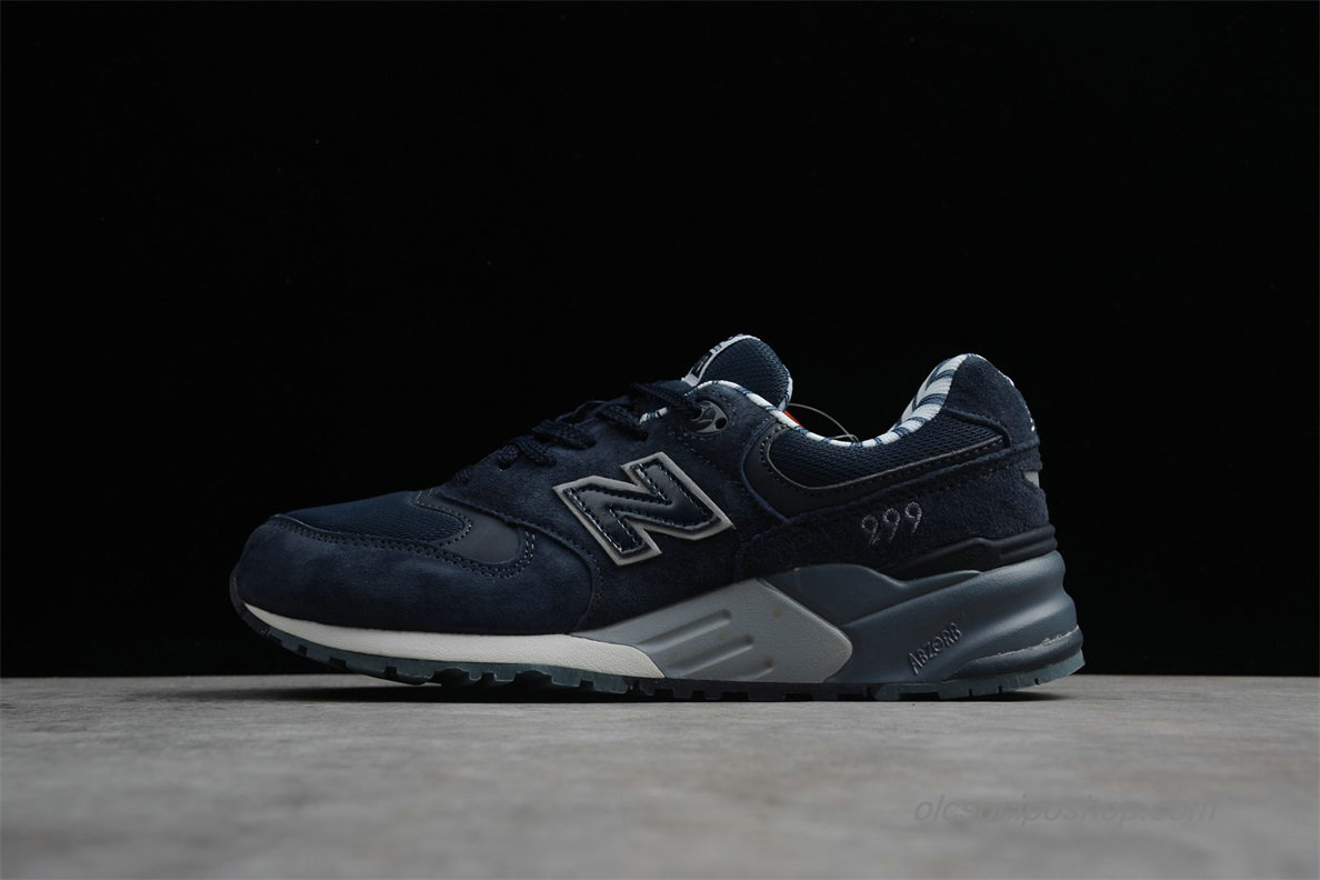 Női New Balance 999 Sötétkék/Fekete/Fehér Cipők (WL999WF)