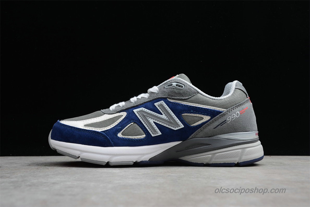 New Balance IN USA M990V4 Szürke/Sötétkék Cipők (M990GA4)