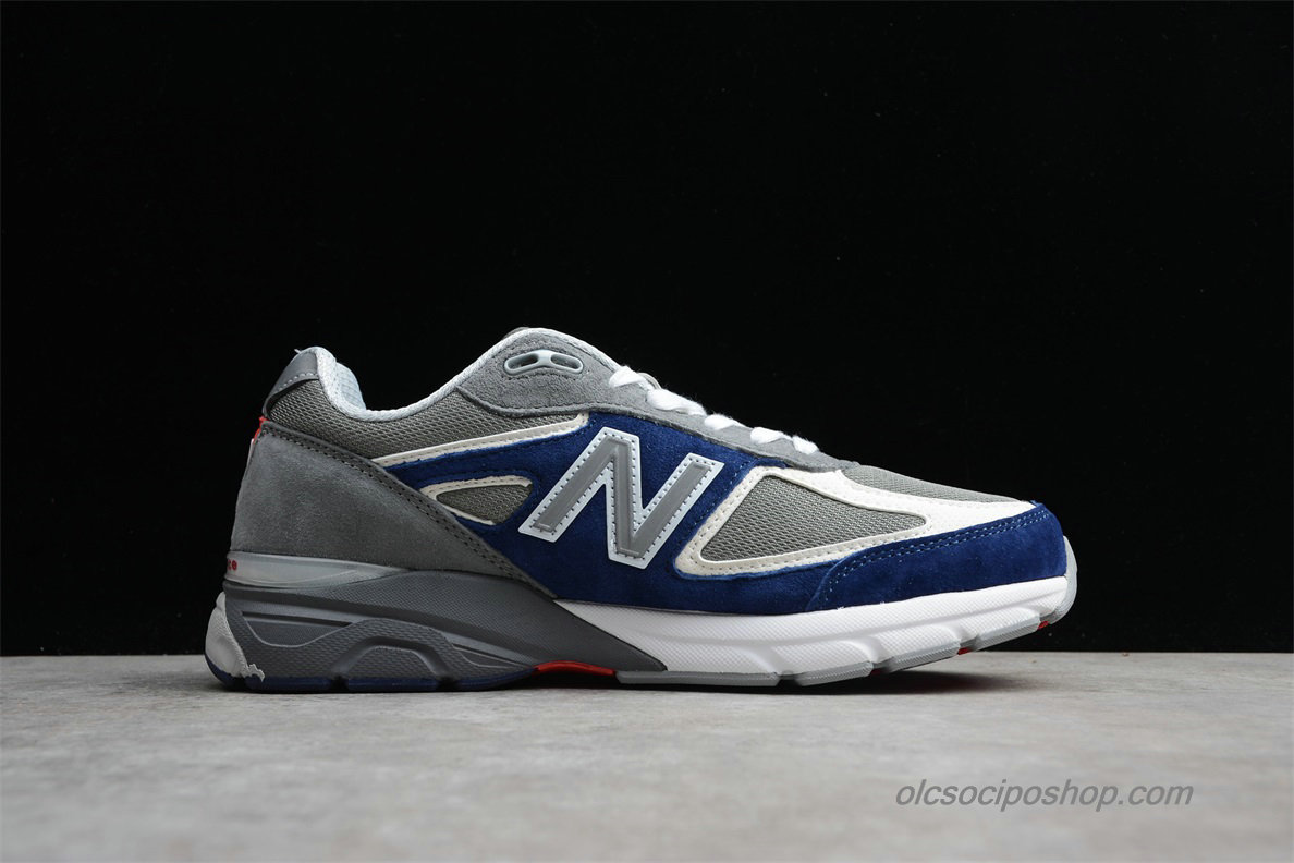 New Balance IN USA M990V4 Szürke/Sötétkék Cipők (M990GA4)