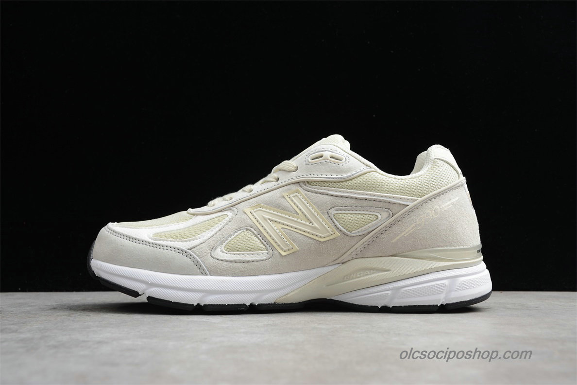 New Balance IN USA M990V4 Khaki/Homok/Fehér Cipők (M990SC4)