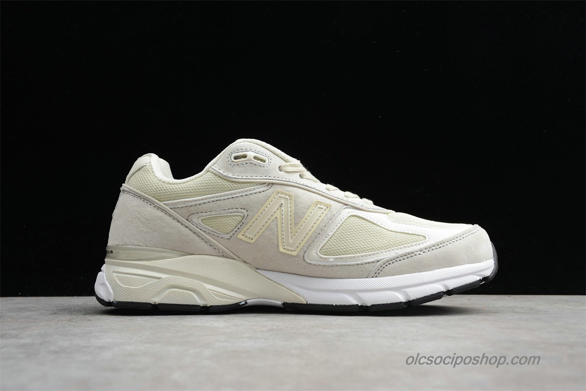 New Balance IN USA M990V4 Khaki/Homok/Fehér Cipők (M990SC4)