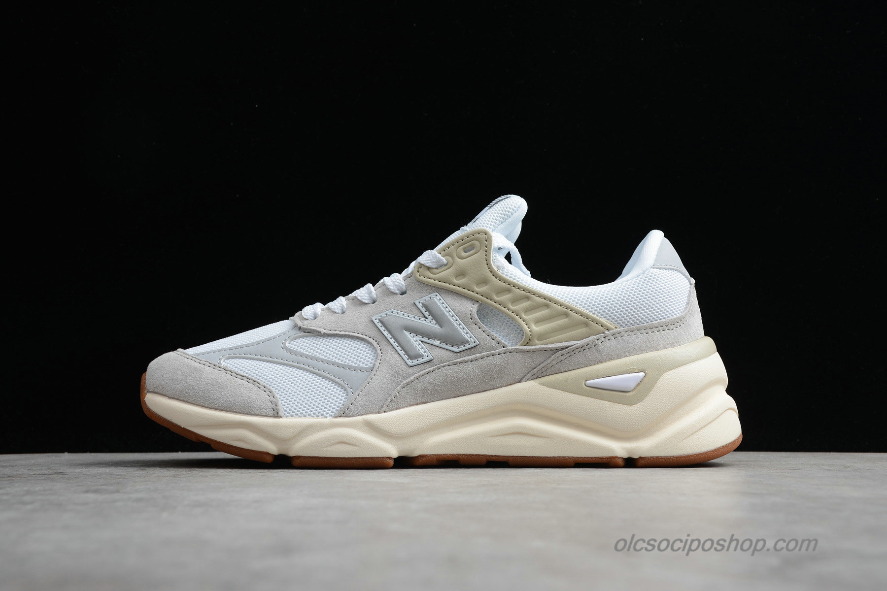 New Balance X-90 Fehér/Homok/Szürke/Khaki Cipők (MSX90RCB)