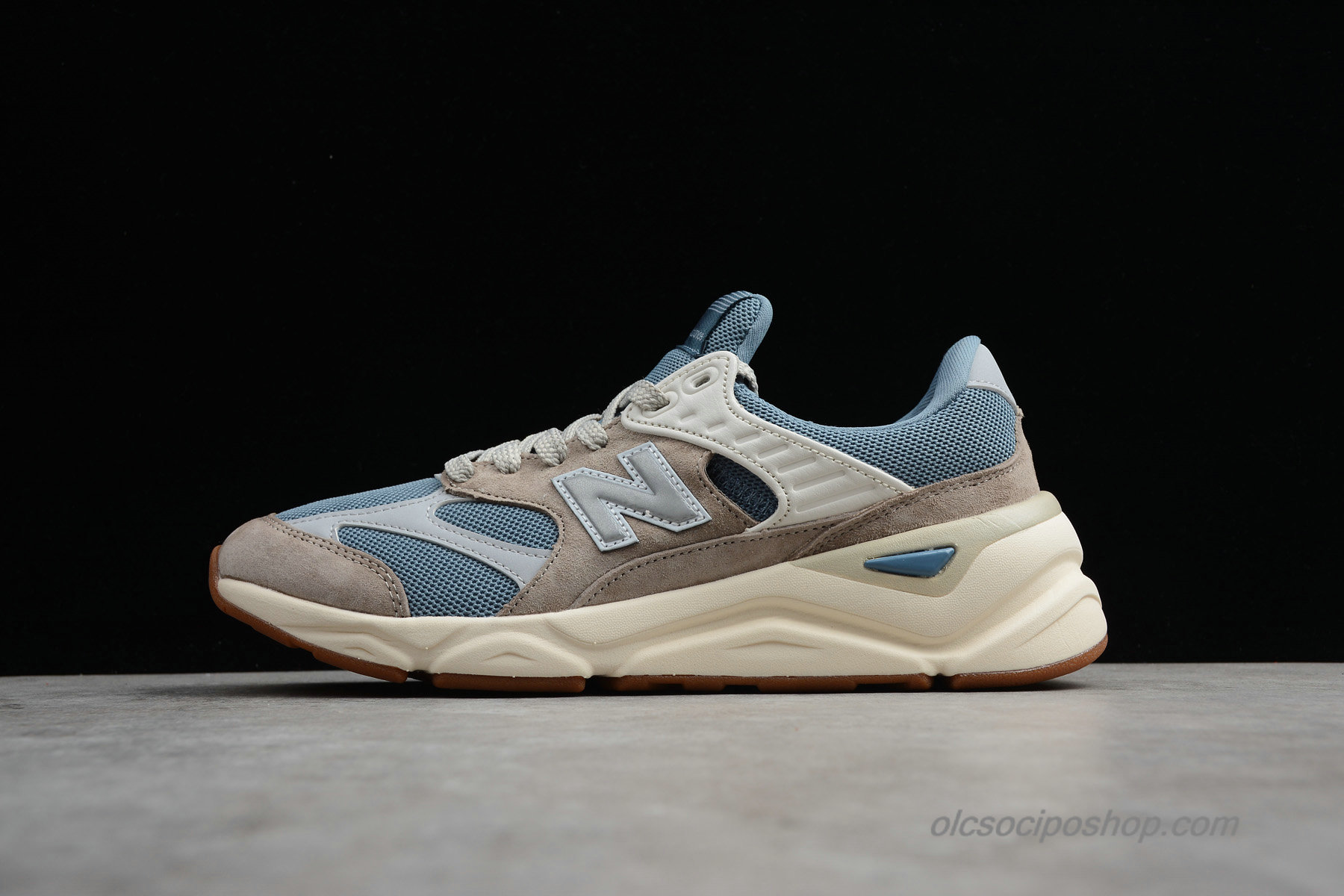 New Balance X-90 Kávé/Világoskék/Piszkosfehér Cipők (MSX90RCC)