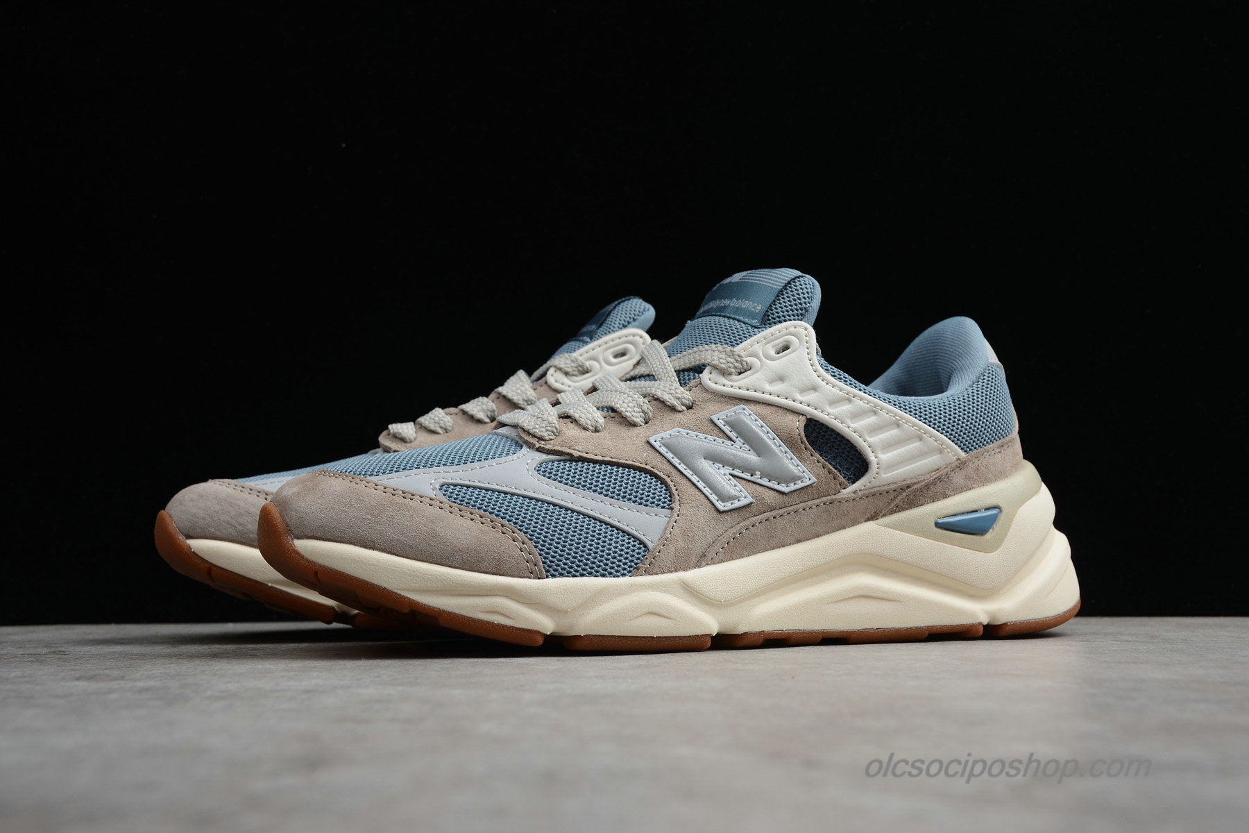 New Balance X-90 Kávé/Világoskék/Piszkosfehér Cipők (MSX90RCC)