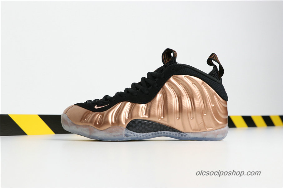 Férfi Nike Air Foamposite One Copper Barna/Fekete Cipők (314996-007)