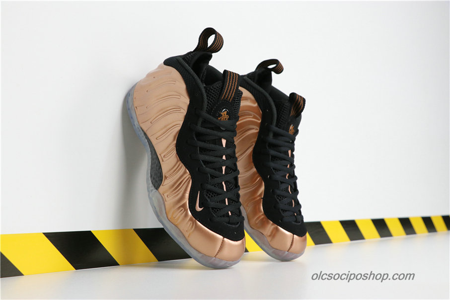 Férfi Nike Air Foamposite One Copper Barna/Fekete Cipők (314996-007)