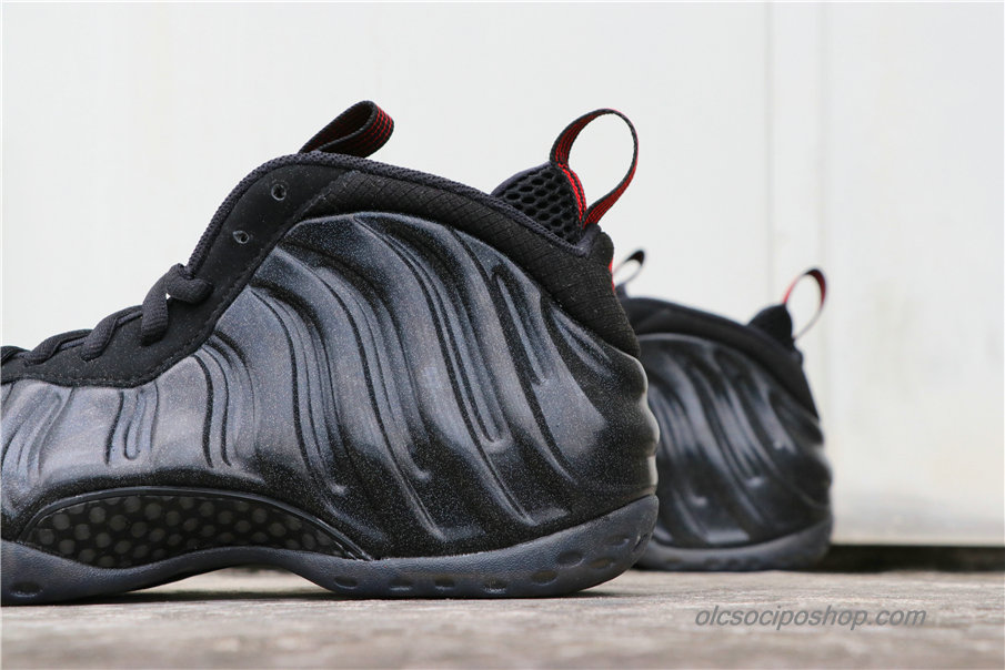 Férfi Nike Air Foamposite One Fekete/Piros Cipők (314996-901)