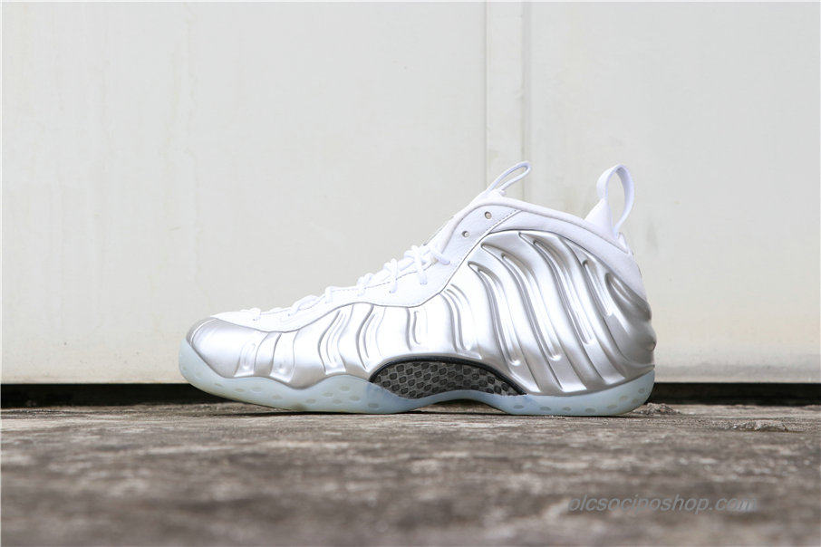 Férfi Nike Air Foamposite One Ezüst/Fehér Cipők (AA3963-100)