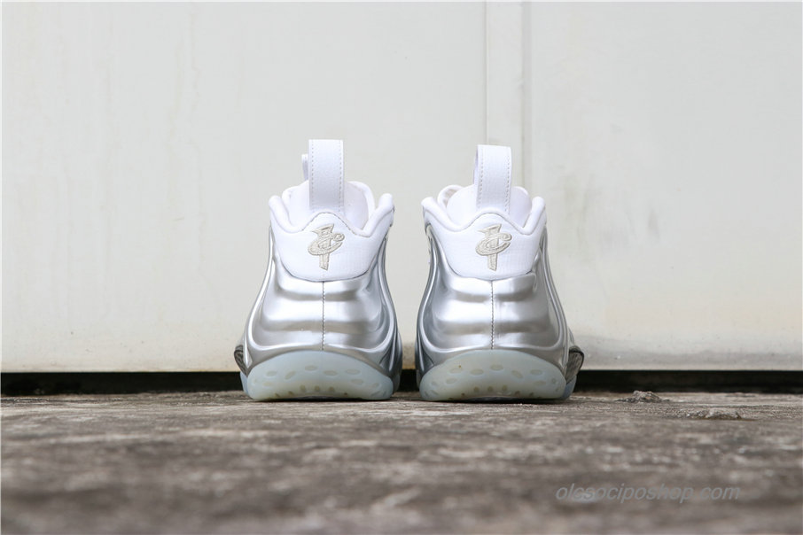 Férfi Nike Air Foamposite One Ezüst/Fehér Cipők (AA3963-100)