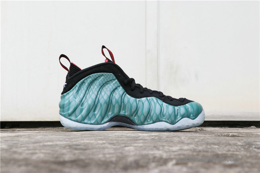 Férfi Nike Air Foamposite One Gone Fishing Zöld/Fekete Cipők (575420-300)