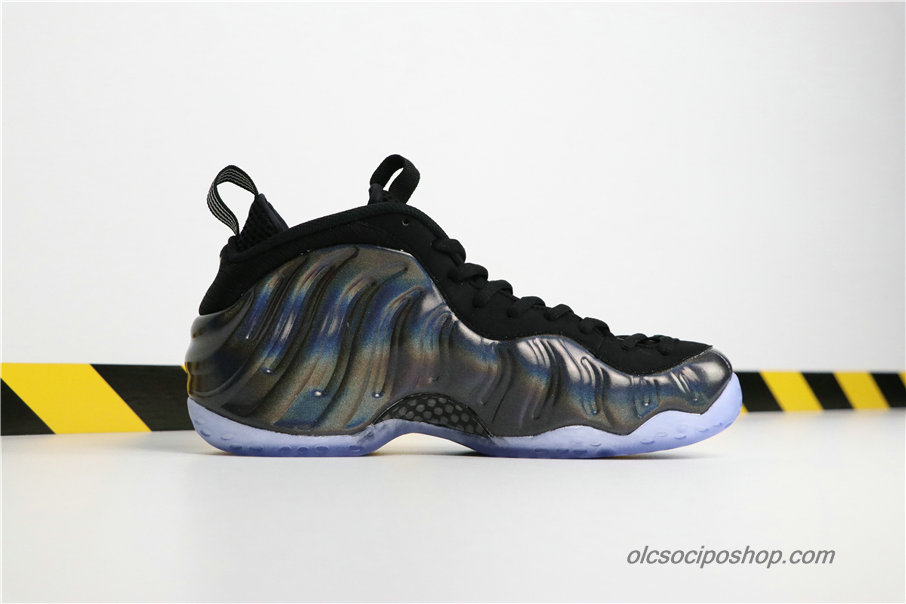 Férfi Nike Air Foamposite One Hologram Fekete Cipők (314996-900)