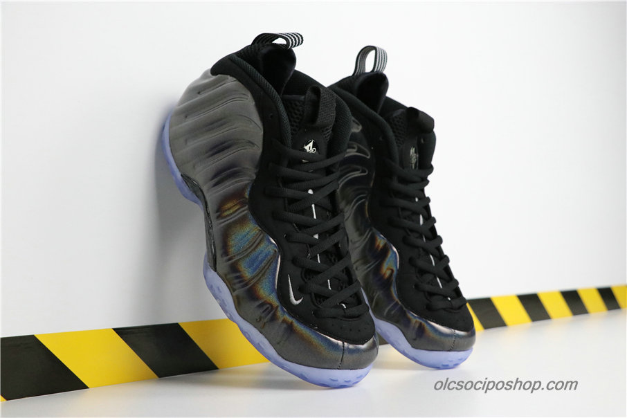 Férfi Nike Air Foamposite One Hologram Fekete Cipők (314996-900)