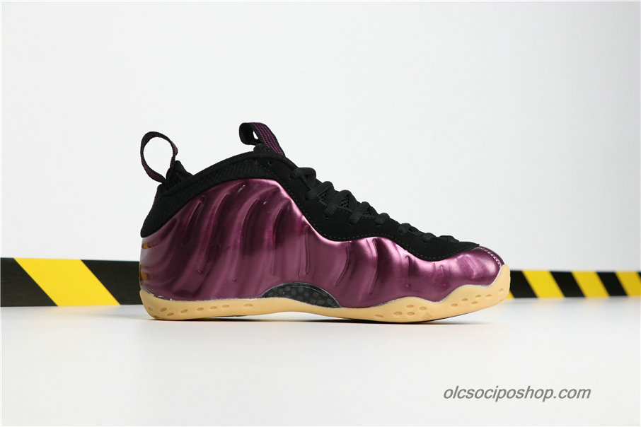 Férfi Nike Air Foamposite One Maroon Bordeaux/Fekete Cipők (314996-601)