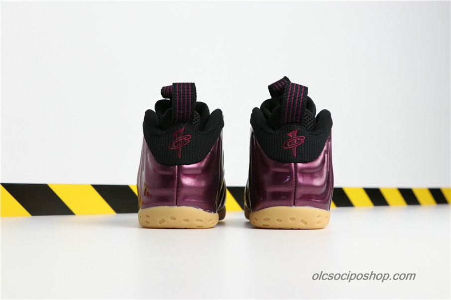 Férfi Nike Air Foamposite One Maroon Bordeaux/Fekete Cipők (314996-601)